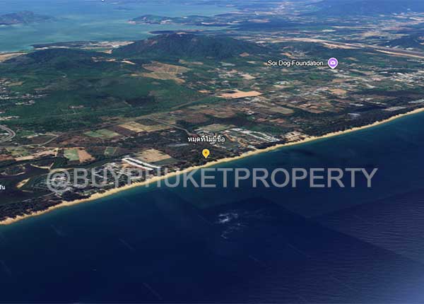 BEACHFRONT LAND FOR SALE IN MAI KHAO, PHUKET