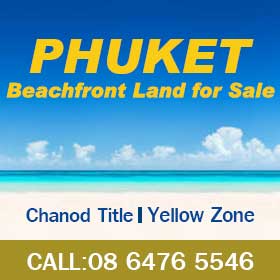 Beachfront land for sale in Mai Khao, Phuket