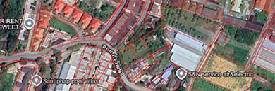 Land for sale in Chalong area, Phuket