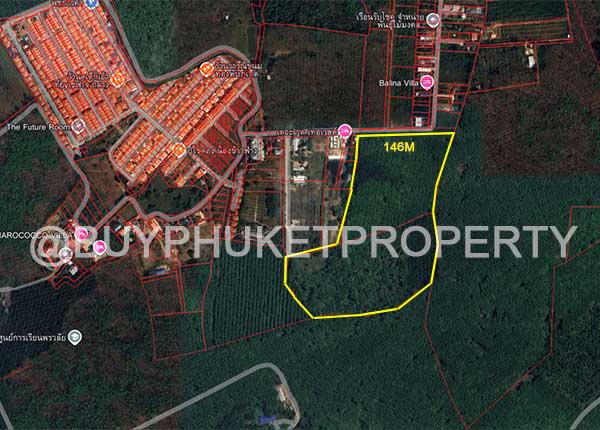 Best Price land for sale in Thalang area, Phuket