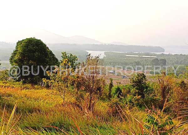 sea view land near golf course for sale in Thalang district, Phuket,