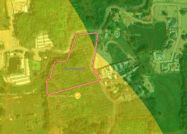 Land for sale in Layan area, Phuket