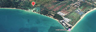 beachfront land for sale in Bangsak Beach, Phang Nga Province
