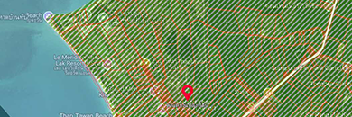 beachfront land for sale in Bangsak Beach, Phang Nga Province
